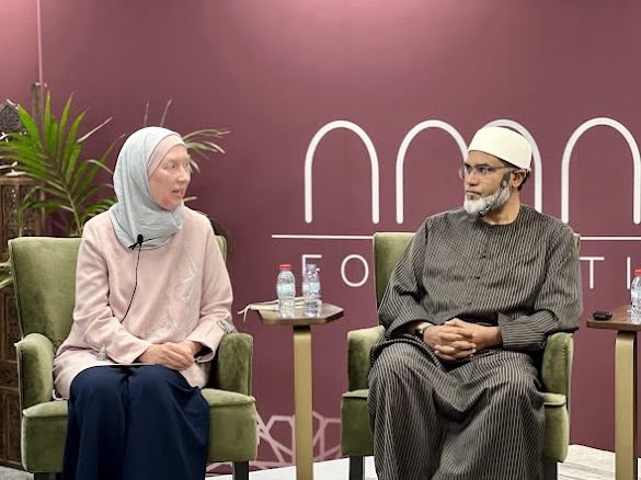 Amina Baghajati and Dr Faid Mohammed Said